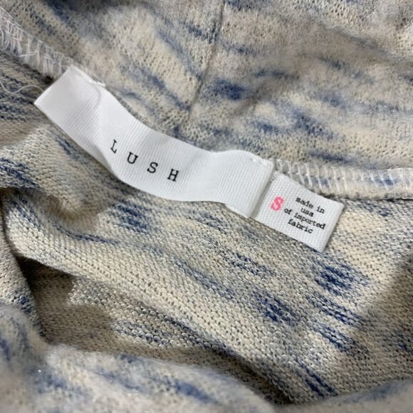 Lush Bundle Lot Womens Small Cropped Sweatshirt V-neck Top - Picture 8 of 9